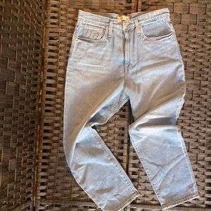Madewell The Mom Jean washed blue 30